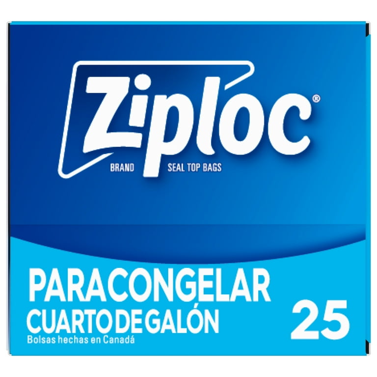 Ziploc® Quart Size Freezer Bags with Grip 'n Seal Tech