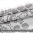 thumbnail image 2 of DriftAway Samantha U Shape with Selfcord Lined Thermal Insulated Energy Saving Rod Pocket Window Curtain Single Swag Valance, 52" x 16" Plus 2" Header, Gray, 2 of 6