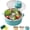 Blue, variant on Electric Fruit Washer Vegetable Cleaner Spinner Bowl Lettuce Dryer,Salad Spinner and Produce Washer, Multifunctional Vegetable Dryer with Non-Slip Base ruit and Veggie Cleaner for Kitchen