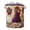 O, variant on Quilted Storage Basket with Truck and Tree Applique Large Fabric Organizer Bin with Handles for Home Use Nursery Laundry Room