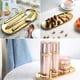 thumbnail image 5 of Bandeja decorativa de acero inoxidable, organizador de cosméticos para platos de joyería, 5 of 5