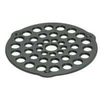 Lodge Cast Iron 8" Meat Rack/Trivet Pre-Seasoned, L8DOT3, 8.12"x7.93" x.4"