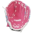 thumbnail image 3 of Guante de béisbol Rawlings REMIX T-Ball & Youth de 9 pulgadas, color rosa, 3 of 8