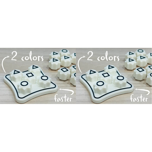 Juego Tradicional Gonggi Jack Stone Pebbles Set para Juegos Mesa Fiesta (dados Caja Cuadrada B)