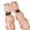 Pink, variant on 1 Pair Sun Protection Arm Sleeves for Women Bow Knot UV Protection Arm Sleeves Breathable Loose Summer Arm Sleeves for Girls Commuting Street