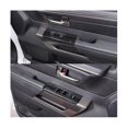 thumbnail image 3 of Cubierta del interruptor de ajuste del botón de elevación de la ventana de fibra de carbono del coche, panel del reposabrazos de la puerta para 2022 2023 Lhd, 3 of 5