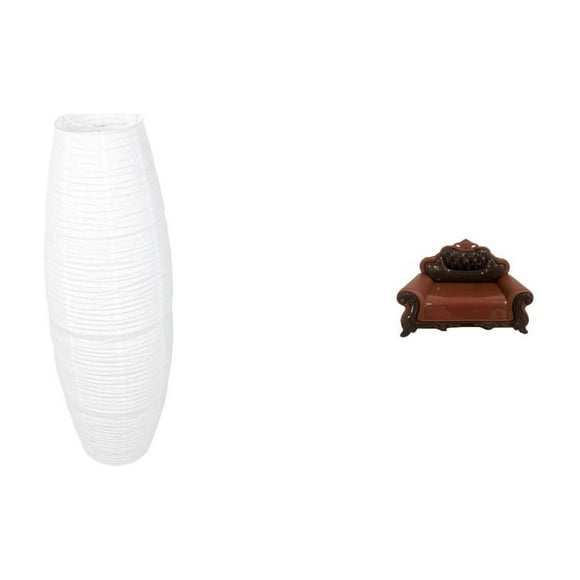 Cubierta de lámpara de pie,Lámpara de pie decorativa con pantalla de papel de arroz,Sofá miniatura para muñecas,Muebles para casa de muñecas,sofá europeo,decoración de modelo,Sillón