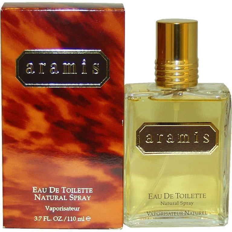Aramis Eau de Toilette Spray For Men, 3.7 oz, Bergamot, Cumin