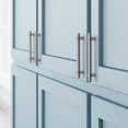 thumbnail image 4 of Design House 5-Pack Emery 3 3/4" Center to Center Drawer or Cabinet Pulls, Satin Nickel, 4 of 17