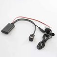 thumbnail image 2 of 2X Car Bluetooth 50 Aux Cable Microphone Handsfree Mobile Phone Free Calling Adapter For Pioneer Radio IP-BUS P99 P01, 2 of 5