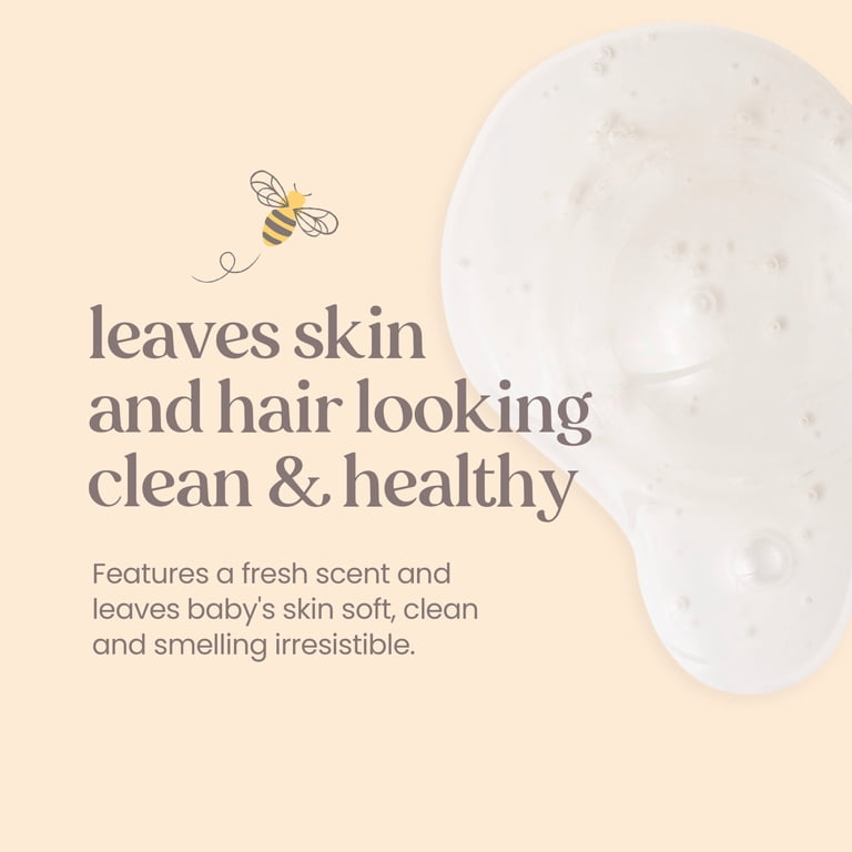 Burt's Bees Baby Shampoo and Wash, Original, 21 Fl Oz photo 2