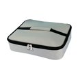 thumbnail image 3 of Bolsa Bento para Niños, Fiambrera de Tela Oxford Resistente al Agua y Aislante para Niños Gris, 3 of 9