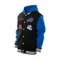 thumbnail image 2 of Men's New Era Black Buffalo Bills Full-Snap Fleece Hoodie Jacket, 2 of 7