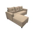 thumbnail image 4 of Sala Esquinera El Bazar Store Demeter Beige 210x160 cm Tela Lino Nacional Modular Love seat chaise, 4 of 6