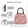 thumbnail image 4 of Easygdp Cartoon Chicken Bolsa de Almuerzo Insulada Grande, Forro de Aluminio, Diseño Espacioso, a Prueba de Fugas, Ideal para Trabajo, Picnics, Viajes y Actividades al Aire Libre, 4 of 6