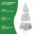 thumbnail image 4 of 7 ft. Unlit Full Spruce Artificial Christmas Tree with Memory Wire, 4 of 6