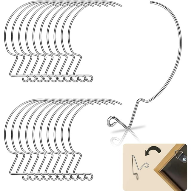 20 ganchos para colgar cuadros, súper ganchos para colgar paneles de yeso, ganchos para colgar cuadros, ganchos de pared resistentes para colgar cuadros, marcos de fotos, maceteros, reloj artístico