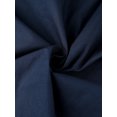 thumbnail image 3 of INSPIRE CHIC Vestido Sin Mangas Para Mujer Con Cuello En Punta Y Lazo En La Cintura Vestidos Acampanados Azul oscuro M, 3 of 5