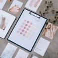 thumbnail image 4 of Shisuyan Dot Design Stickers Assorted Color 4Pcs 2.4X1.6In, 4 of 9