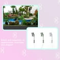 thumbnail image 3 of Bearachild 1: 87 6,5 cm, lámparas de jardín de de arena, modelo de cabeza única, lámpara de vía férrea, poste de luz nocturna, parque de Artesanía Luz negra/blanca Bearachild HA066615-01, 3 of 6