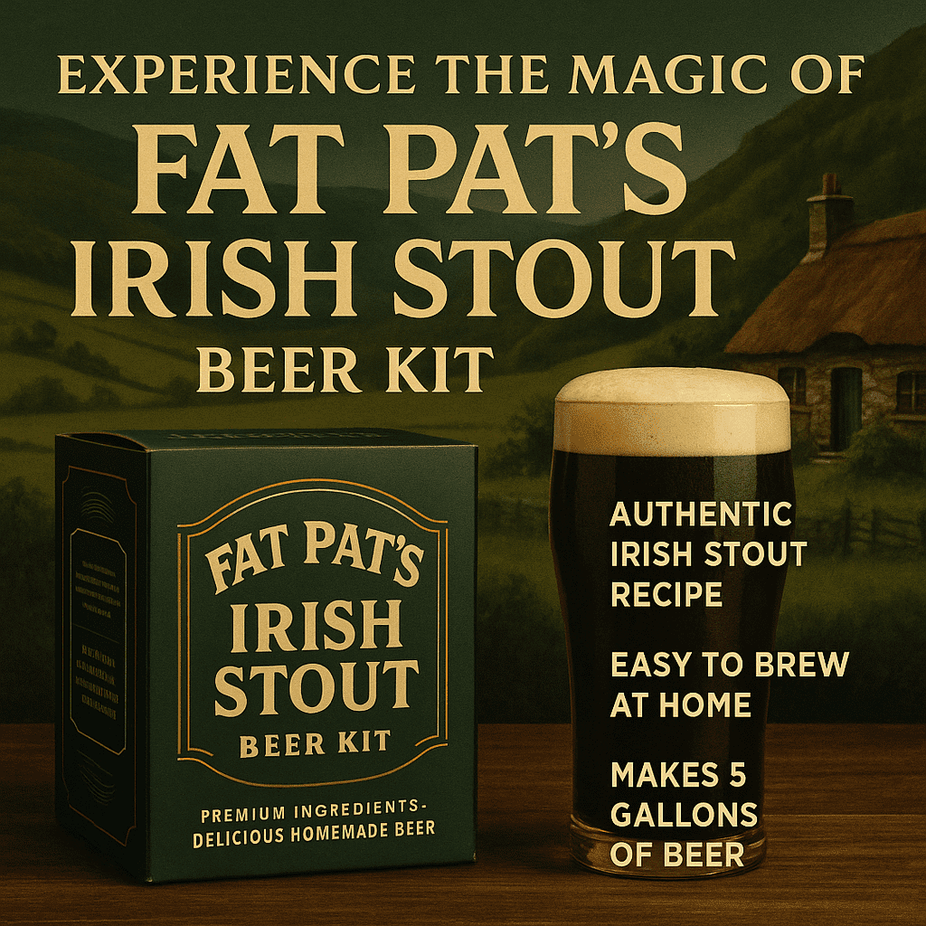 Label Peelers Fat Pat Irish Stout Beer Kit - Extract