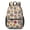 Skull and Flower, variant on Skull and Blood Gothic Pattern 17" School Backpacks for Teens,Waterproof Oxford Fabric,S-Shape Padded Straps for School,Travel,Hiking,Camping