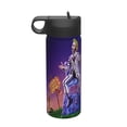 thumbnail image 5 of Beetlejuice Kids Insulated Water Bottle With Straw - 18 Oz Stainless Steel Double Wall Vacuum Cup, Leakproof, Bpa Free, Suitable For Boys And Girls, 5 of 5