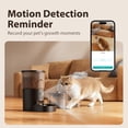 thumbnail image 2 of Automatic Cat Feeder with Camera & Water Fountain – HD AI Pet Recognition, App Remote Control, Timed Food Dispenser, Two-Way Audio, Night Vision, 3L Filtered Fountain, 2 of 4
