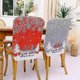 thumbnail image 5 of Funda de silla YUANXCMXG con estampado navideño Rudolph Gris 58*47cm, 5 of 5