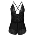 thumbnail image 1 of Sous-vêtements Femmes Mode une Pièce sous-Vêtements Jeu de Rôle sous-Vêtements Femmes Costumes Carreaux Rouges Dentelle Lingerie, 1 of 5