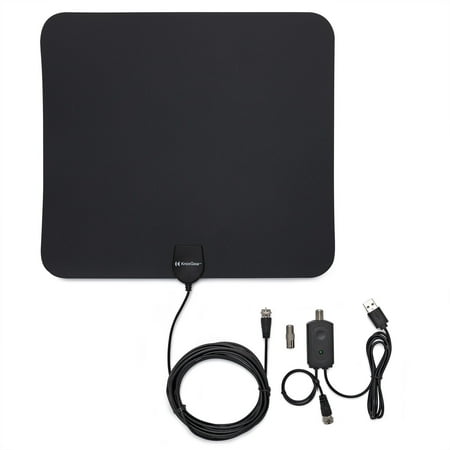 UPC: 0040962878620 | Knox Gear Ultra Thin Digital HDTV Antenna with Built-In Detachable Amplifier
