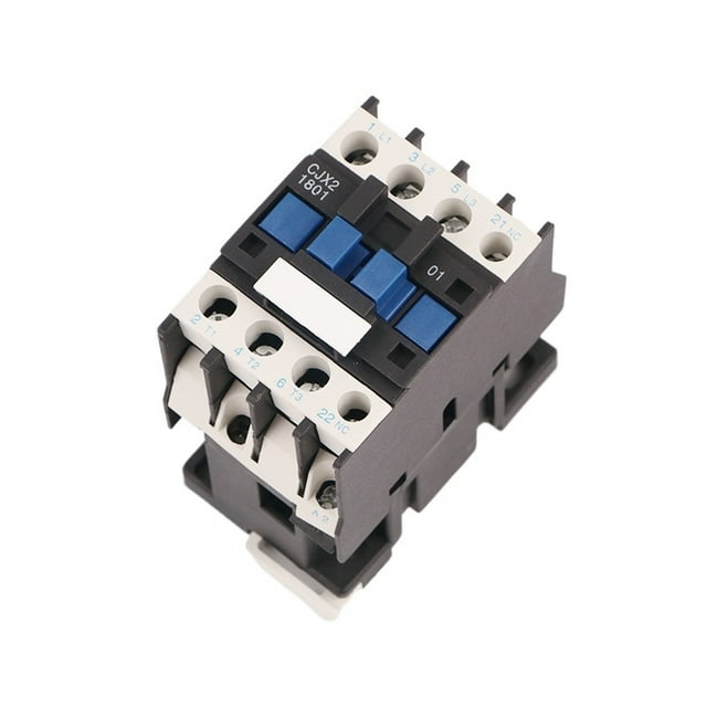 CJX2-1810 AC Contactor 18A 3 Phase 3-Pole NO Din Rail Mounted 3P+1NO Normal Open ,Replace Most