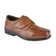 thumbnail image 1 of Roamers - Zapatos casuales de cierre adhesivo Mudguard para chico hombre (Marrón), 1 of 2