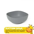 thumbnail image 2 of Bowl with Suction by Muqee Peeko in Pebble Gray Color - Safe for Baby Suction Bowl, 2 of 7
