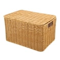 thumbnail image 1 of simhoa Bread Basket with Handle Decorative Storage Bin for Household Office Desktop L, 1 of 8
