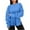 Women Sweatshirt-A08 Blue, variant on Mifsaly Womens Oversized Sweatshirt Crewneck Long Sleeve Loose Pullover Drop Shoulder Side Spilt Sweatshirts Soild Color Thick Warm Fall Tops with Thumb Hole 2025 Fashion Y2K Outfits