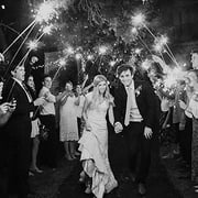 Wedding Sparklers 36-inch for wedding grand exit reception send-off light photography model party (Pack of 96 + 1 Pack of Silk Petals)