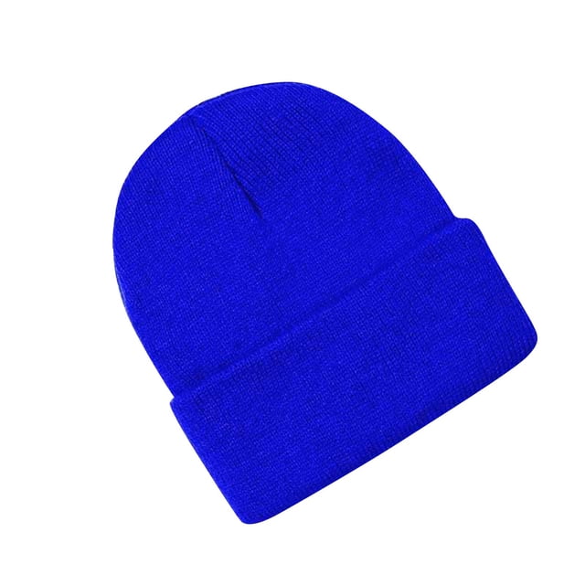 Pisexur Baby Hats Solid Color Ribbed Knit Beanie Hats Fashion Fall Winter Warm Soft Skull Caps for Age 0-3 Years