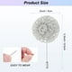 thumbnail image 3 of Pin de Solapa para Hombre Uxcell Hecho a Mano Boutonnieres Broche para Traje para Hombres Accesorios de Boda/Baile de Graduación [8.5cm, Gris Plateado], 3 of 7