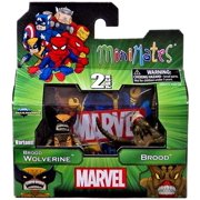 Marvel Minimates 47 Figure 2 Pack Variant Brood Wolverine & Brood