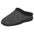thumbnail image 4 of Hanes Mens Slip On Clog Slipper House Shoes with Indoor/Outdoor Sole, 4 of 9