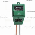 thumbnail image 3 of Digital Ph Soil Tester, -In Ph Moisture Sunlight Sensor Probe Meter Ph Soil Test Kits Test Function For Home And Garden, Plants, Farm, Indoor / Outdoor Use. (-In Soil Ph Meter), 3 of 4