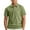 Army Green, variant on Tiijoy Boys Zipper Short Sleeve Polo Shirt School Uniform Casual Solid Shirt, Sizes 11-12