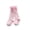 Pink, variant on Gureui Newborn Infant Baby Girls Tube Socks Solid Color Bowknot Letter Printing Fashion Breathable Warm Mid Stockings