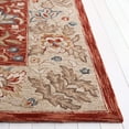 thumbnail image 5 of SAFAVIEH Chelsea Henrietta Oriental Area Rug, Red/Ivory, 5'3" x 8'3", 5 of 14