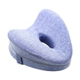 thumbnail image 5 of Almohada ortopédica gris de espuma viscoelástica para personas que duermen de lado - Ideal para personas que duermen de lado - Sou, 5 of 5