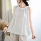 thumbnail image 4 of Xuyuer Women Sleeveless Sweater Tank Round Neck Casual Geometric Knit Sweater Top Women's Floral Print Tunic Tank Tops Blouse Shirts Loose Fit Graphic Tees Summer Vintage Tank Tops 2026, 4 of 9
