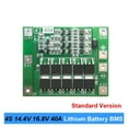 thumbnail image 2 of 4S 40A Standard BMS 14.4V 16.8V 18650 21700 26650 Lithium Battery Protected Board For Screwdriver Drill And Headlamp Use ,Multi -Function Protection, 2 of 4
