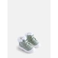 thumbnail image 2 of Wonder Nation Toddler Girls' Bump Toe Winter Booties with Faux Fur Trim, 2 of 5