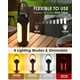 thumbnail image 2 of Linternas con capacidad de batería de 10000 mah para cortes de energía, luz de camping colgante LED de 720 lm para tienda de campaña (negro gris), 2 of 2